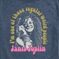 thumbnail image 3 of Janis Joplin - One Of Those Regular Weird People - Men's Short Sleeve Graphic T-Shirt, 3 of 5