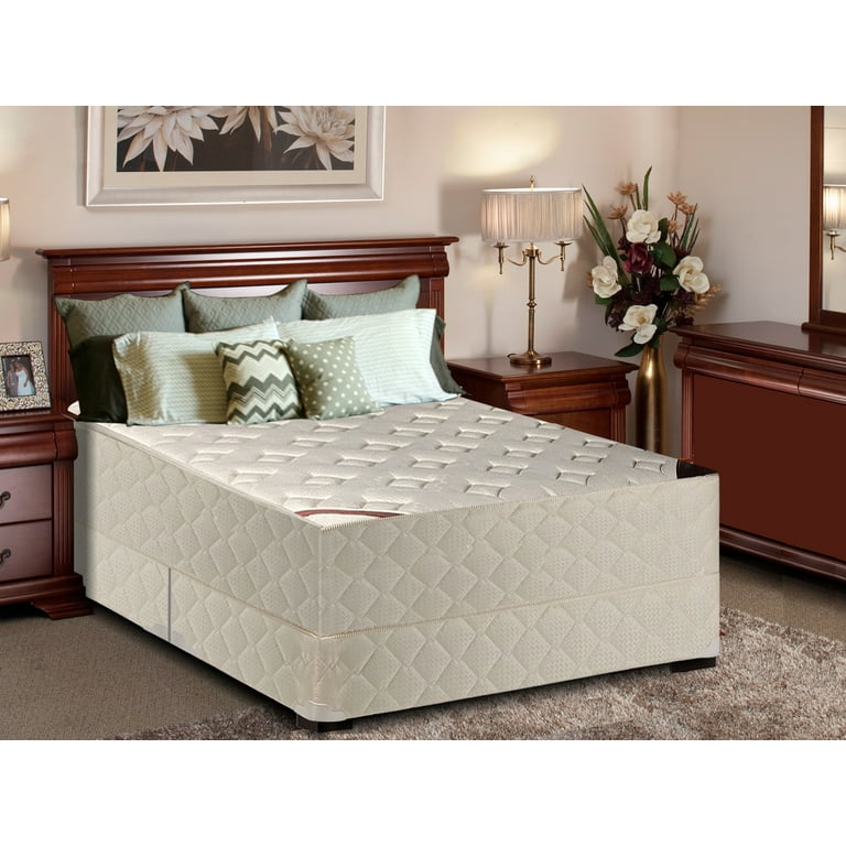 Double bed mattress and box spring sales