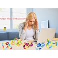 thumbnail image 4 of Quiet rotating fingertip gyroscope multi-color combination, anti anxiety and stress relieving tool, children's sensory training and relaxation tool, educational toy that stimulates imaginati, 4 of 5