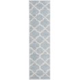 thumbnail image 2 of SAFAVIEH New York Ruben Geometric Quatrefoil Runner Rug, Blue/Ivory, 2' x 8', 2 of 8