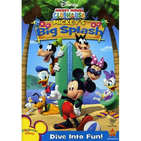 Buena Vista Home Video Mickey Mouse Clubhouse Mickeys Big Splash Dvd Ff 1 33 Sp Fr Both Dd Walmart Canada