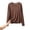 Coffee, variant on Plus Size Pajamas for Womens Polka dots Long Sleeve Tops Womens Loose Loungewear Casual Crew Neck Pullover Tops XL-5XL