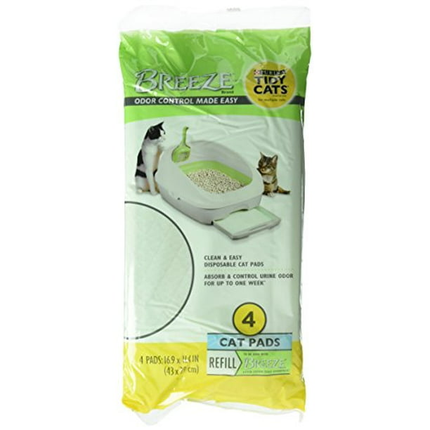 TIDY CATS Breeze Cat Pads & Litter Pellets Bundle Pack, 9.2lb box