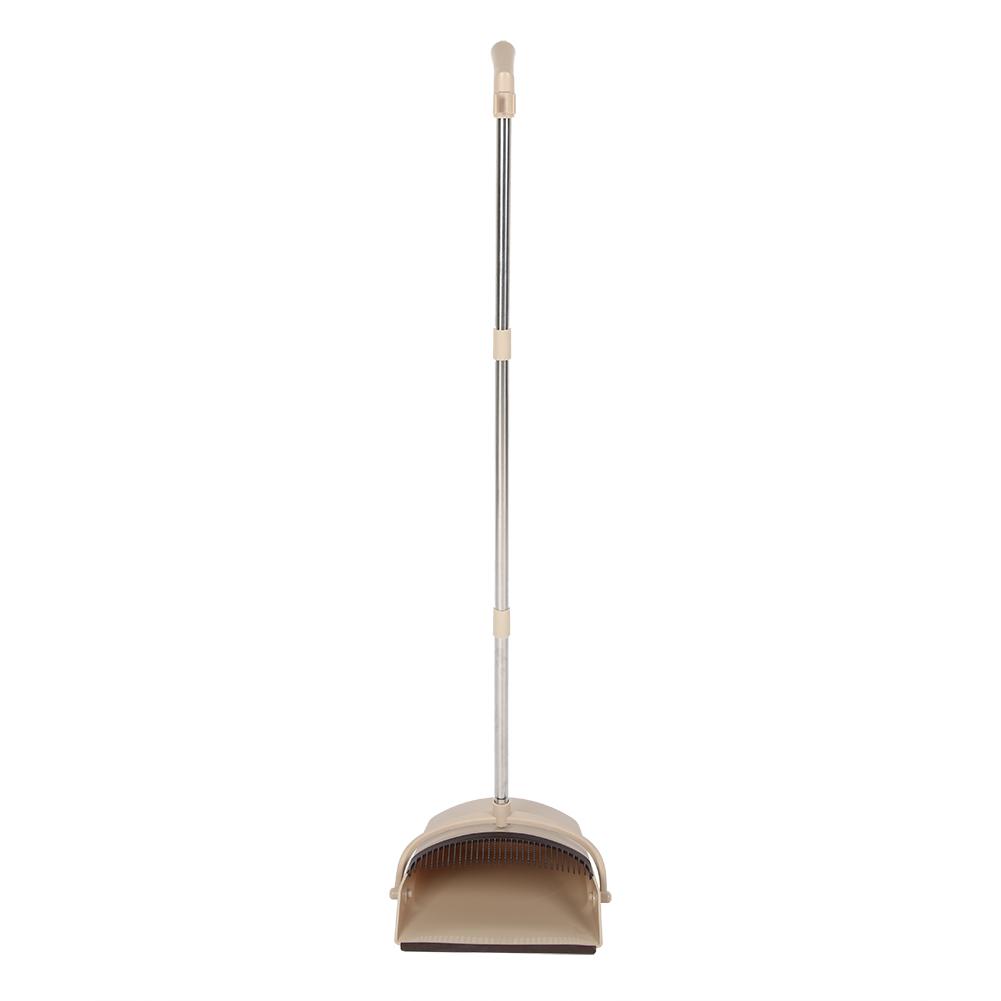 Greensen Standup Folding Dustpan Broom Set Household Cleaning Sweeping