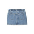 thumbnail image 2 of Wonder Nation Toddler Girl Denim Skirt, Sizes 12 Months - 5T, 2 of 3