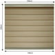 thumbnail image 4 of Persiana 1.50x2.50m Deco Beige Enrrollable, 4 of 4
