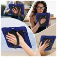 thumbnail image 5 of FJLBDE Case for iPad Pro 13 Inch (M5) 2025 / (M4) 2024 with 360 Kickstand, Shoulder Strap Carrying Protective Cover, Navy Blue, 5 of 6