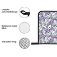 thumbnail image 4 of Pofeuu Lavender Flowers Print Oven Mitts and Pot Holders 4 pcs Set,High Heat Resistant 500 Degree Extra Thicken Long Kitchen Cotton Oven Glove for Cooking, 4 of 6