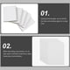 thumbnail image 4 of Burlete para esquinas de puertas, 10 unidades, para puertas exteriores, poliuretano, para baño, práctico, de amplia aplicación, 4 of 6