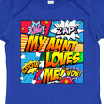 thumbnail image 4 of Inktastic My Aunt Loves Me Boys or Girls Baby Bodysuit, 4 of 5