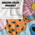 thumbnail image 4 of Sesame Street Cookie Monster Sunrise Officially Licensed Silky Touch Super Soft Throw Blanket 36" x 58", 4 of 8