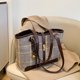 thumbnail image 3 of Bolso retro de pata de gallo de gran capacidad para mujer, nuevo estilo 2025, moderno bolso de viaje versátil para otoño e invierno, bolso de hombro estilo coreano, 3 of 5