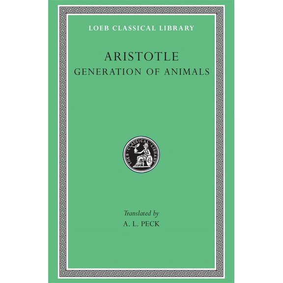 Loeb Classical Library: Generation of Animals (Hardcover)