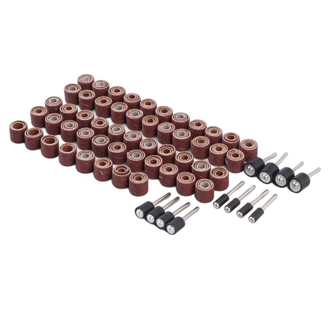 Mandriles De Tambor De Lijado, Kit De Tambor De Lijado De Uñas De Papel De Lija De 168 Piezas Para Carpintería