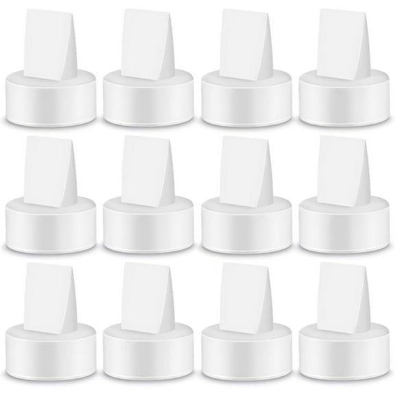 Maymom 12 Count Duckbill Valves for Spectra S1 Spectra S2 Spectra 9 Plus. Not Original Spectra Pump Parts Replace Spectra Duckbill Valve Not Original Spectra S2 Accessories Work w/Spect (White.12)