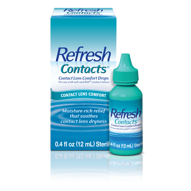 Refresh Contacts Lubricant Eye Drops, 0.4 fl. Oz.