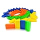 thumbnail image 4 of Juego De Ladrillos De Dominó Para Niños Juego De Bloques De Dominó De Plástico Colorido Juego De Juguetes Kearding FN002281-00, 4 of 5