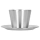 thumbnail image 3 of Ouitble Juego De Tazas De Café De Acero Inoxidable, Taza De Café Pulida con Espejo De Doble Pared con Platillo, Taza De Té, Artículos para Beber, 3 of 14