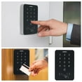 thumbnail image 1 of PEONAVET Entrance Guard Entrance Guard Keyless Entry Door Lock with Keypad, Smart Lock Electronic Locks for Front Door Touchscreen Keypads Door Lock Automatic Lock Support 1000 Users, 1 of 9