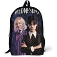 thumbnail image 1 of Wednesday Backpacks Basic Shoulder Daypack Bookbag Satchel Knapsack Rucksack-XTYD1874, 1 of 3