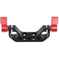 thumbnail image 3 of CAMVATE 15mm Tige de Serrage avec 1/4"-20 Filetage pour DLSR Caméra Rig Cage Plaque de Base (Rouge)-2PCS, 3 of 5