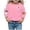 R890/Pink, variant on Vividxx Sweatshirts For Girls Halloween Pumpkin Ghost Print Crewneck Pullovers Top Long Sleeve Soft Cute Sweatshirt For Kids Streetwear 4-5 Years