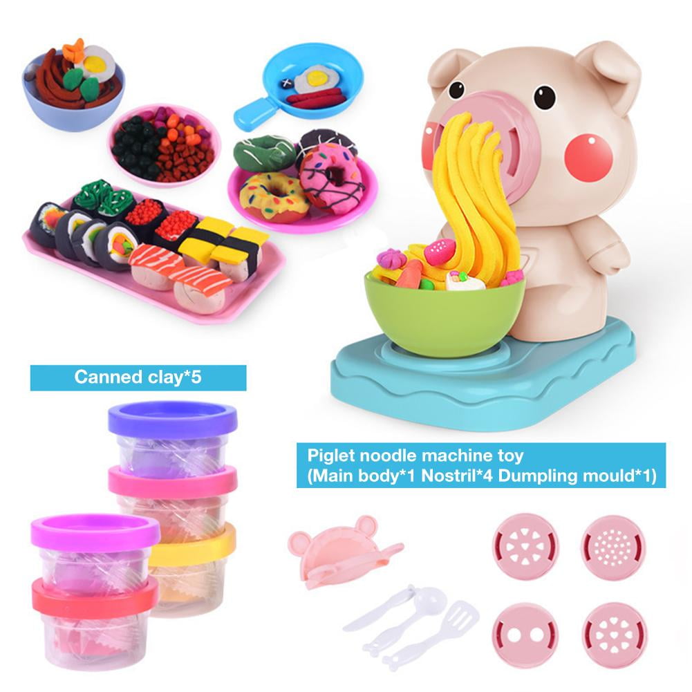 Noodle Machine Toy Play Dough Machine Tools Kit Dough Kitchen Creations