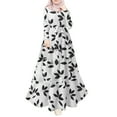 thumbnail image 1 of TJAZFJPA Longues Robes d'Été pour Femmes Robe Imprimée Robe Longue Vêtement Robe Nuisette, 1 of 7