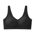 thumbnail image 3 of QASIEATN Wireless Jelly Bras for Women Supportive Full Coverage No Underwear Bras Plus Size Brassiere for Older Ladies Women's Underwear, 3 of 8