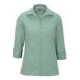 thumbnail image 1 of Edwards Blouse en Popeline à Manches 3/4 pour Femmes, Style 5040, 1 of 1