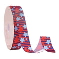 thumbnail image 2 of Patriotic Wired Ribbon, 1.57 x 196.85 Inch, Red White Blue Star, Stripe & Plaid 4th of July Ribbon, Independence Day Ribbon For Wreaths Bows Crafts Memorial Day Veterans Day Decoration, 2 of 7