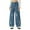Dark Blue#jeans women bootcut, variant on Womens High Waist Jeans Ribbon Bow Butt Lifting Trousers Wide Leg Stretchy Denim Pants Casual Trendy Pants 2025 Light Blue,M
