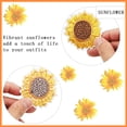 thumbnail image 3 of Parche KuuGuu Bordado de Girasol 20 Piezas 4,4 cm, 3 of 7