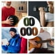 thumbnail image 4 of Guardurnaity 5 Pieces Wide Ring Silicone Fashion Office Festival Party Jewelry School Birthday Work Unisex Date for Woman Man Ropa, zapatos y accesorios Miscelánea Numero 3 Guardurnaity AP006876-03, 4 of 6