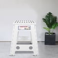 thumbnail image 1 of Rdeghly Portable Living Plastic Dots Folding Step Stool Anti-slip Foldable Adults Chair, Anti-slip Stool, Portable Stool, 1 of 8