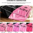 thumbnail image 5 of LHSHID Wedding Gifts for Couples Wife Anniversary Blanket Flannel Soft and Comfortable Anti static Bed Sofa Blanket 40x50in, 5 of 6