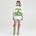 thumbnail image 3 of Women's Gameday Couture Cream Oregon Ducks Oversized Fierce Focus T-Shirt, 3 of 4