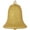 Gold Glitter, variant on Christmas By Krebs 7" (180mm) Ornament, Commercial Grade Indoor Outdoor Shatterproof Plastic Water Resistant Bell Ornament