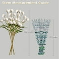 thumbnail image 4 of NOGIS Luxury Faux Flower Arrangements - High-End Artificial Flowers in Vase - Realistic Faux Peonies & Floral Stems - Beige, White & Champagne Flowers - Elegant Neutral Home Decor, 4 of 7