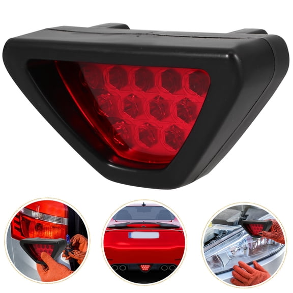Luxshiny Red LED Car Tail Light Brake Light for Vehicle with Enhanced Visibility and Sturdy Design