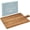 Rectangle Tray Board Acacia, variant on Charcuterie Board - Beech Wood Cutting Board for Kitchen with Groove & Handle, Cheese Board for Vegetables, Bread, Fruits, Meat - Decorative Wooden Serving Tray House Warming Gift