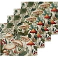 thumbnail image 2 of Coolnut 6 Pack Mushrooms Pure Cotton Washcloths 12 x 12 Inch Reusable Absorbent Soft Cotton Face Towels Fingertip Towels Set for Gym Towels,Hotel and Spa Wash cloth, 2 of 7