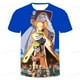 thumbnail image 1 of Camiseta de niño y niña de Anime japonés Naruto, camiseta de niño con estilo de dibujos animados, camiseta informal, 3-14 años, ropa para niños 110 heqiyong CONDUJO, 1 of 2