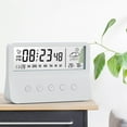 thumbnail image 1 of Digital Electronic Clock LED Display Electronic Clock Stereo Digital Display Snooze Alarm Clock 12/24H Switching Countdown, 1 of 8