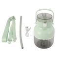 thumbnail image 4 of Licuadora personal de 500 ml con carga USB C de 70 W y correa de transporte para fitness Verde, 4 of 9