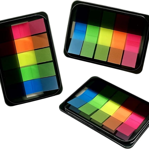 Sticky Index Tabs, Transparent Sticky Page Markers Notes, Book Markers, Sticky Note Tabs, Page Tabs, Label Stickers, Small Pop Up Post Tabs Flags Stickers