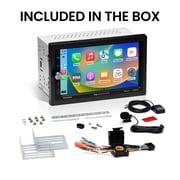 BOSS Audio Systems BV9358B Car Stereo with Bluetooth, 6.2 Inch Touchscreen, Double Din, CarPlay, Android Auto, AM/FM Radio, USB, A/V Input