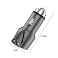 thumbnail image 3 of Puntoco Cargador de coche Carga súper rápida Teléfono móvil Enchufe de conversión USB Seguridad del automóvil Martillo Luz indicadora LED Material metálico Disipa el calor rápidamente, 3 of 9