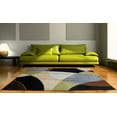 thumbnail image 2 of Abstract Contemporary 8x11 Geometric Area Rug Modern Carpet - Actual 7'8"x 10'4", 2 of 3
