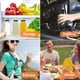 thumbnail image 5 of Botellas de jugo de vidrio STARSIDE 360 ml con tapas, paquete de 3, 5 of 8